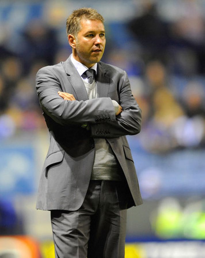 Darren Ferguson, stjóri Peterborough.