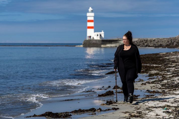 Kristbjörg segist klóra sig í gegnum daginn, sem einstæð móðir og öryrki eftir að hafa lent í alvarlegu slysi fyrir tæpum þremur árum síðan.