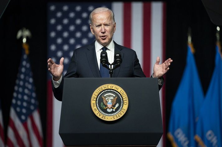 Joe Biden, forseti Bandaríkjanna.