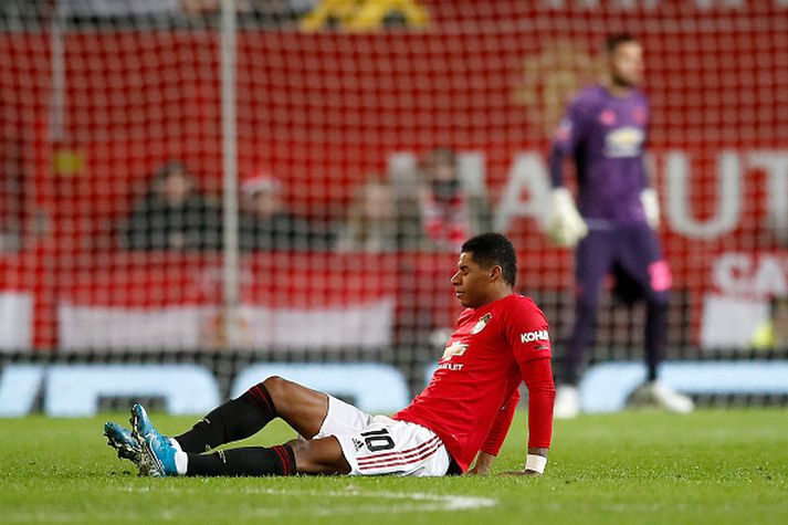 Rashford er hann meiddist.