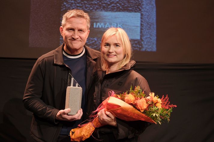 Hjónin Bjarney Harðardóttir og Helgi Rúnar Óskarsson hafa staðið fyrir endurskipulagningu á rekstri 66°Norður.