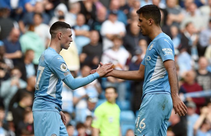 Phil Foden og Rodri eru lykilleikmann hjá Manchester City. 