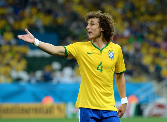David Luiz er með Brasilíu á HM.