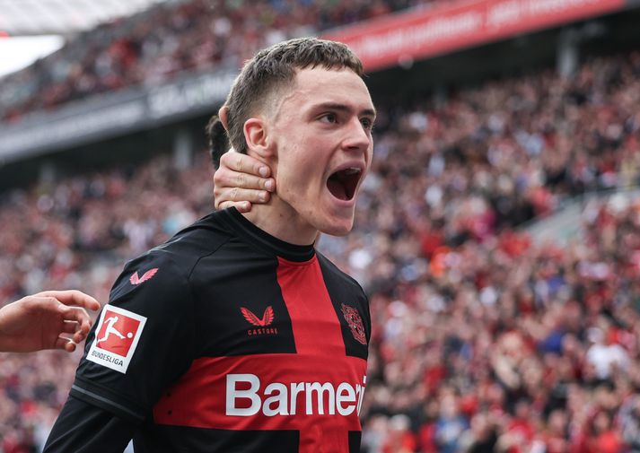 Florian Wirtz er einn af aðalmönnum Þýskalandsmeistara Bayer Leverkusen.