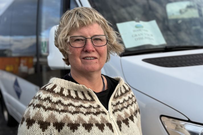Hlíf Ingibjörnsdóttir leiðsögumaður.