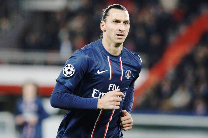 Zlatan náði ekki að skora í dag.