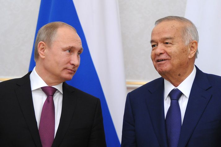 Hinn 77 ára Islam Karimov hefur stýrt Úsbekistan frá árinu 1989 þegar landið var enn hluti af Sovétríkjunum.