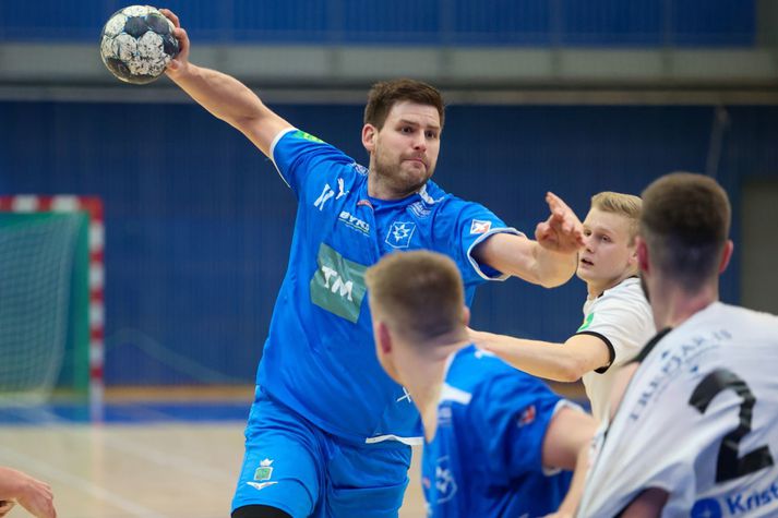 Tandri Már Konráðsson og félagar í Stjörnunni hafa unnið tvo leiki í röð.