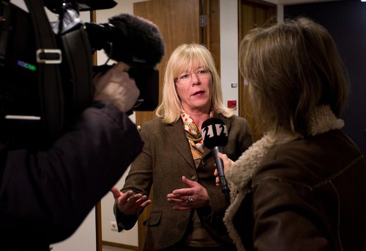 Vigdís Hauksdóttir, þingmaður Framsóknar og formaður fjárlaganefndar.