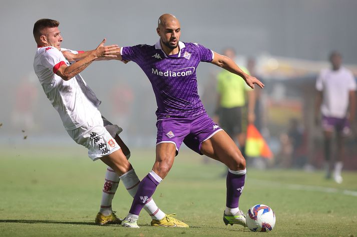 Sofyane Amrabat, leikmaður Fiorentina.