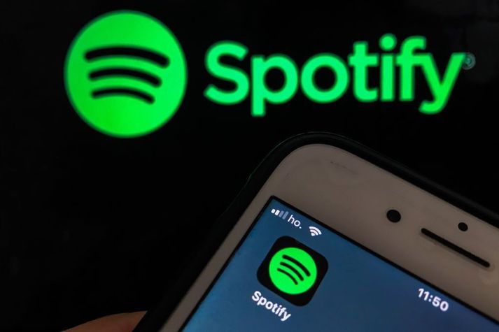 Söluandvirði hljóðrita frá útgefendum og dreifendum jókst um 18 prósent á milli áranna 2018 og 2019, samkvæmt tölum frá Spotify.