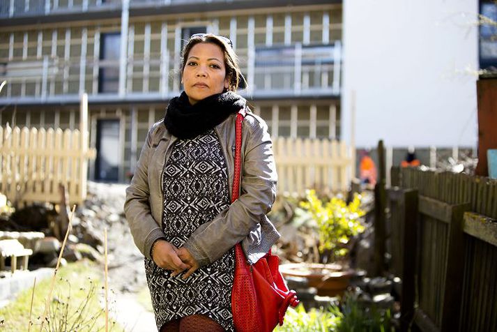 Erika segist vera ráðalaus þar sem hún hafi ekki efni á leigja á almenna markaðnum og fái ekki íbúð hjá Félagsbústöðum.