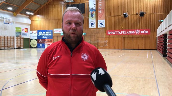 Árni Rúnar Jóhannesson, formaður handknattliksdeildar Þórs, segist ekki hafa búist við því að Alusevski myndi taka starfinu.