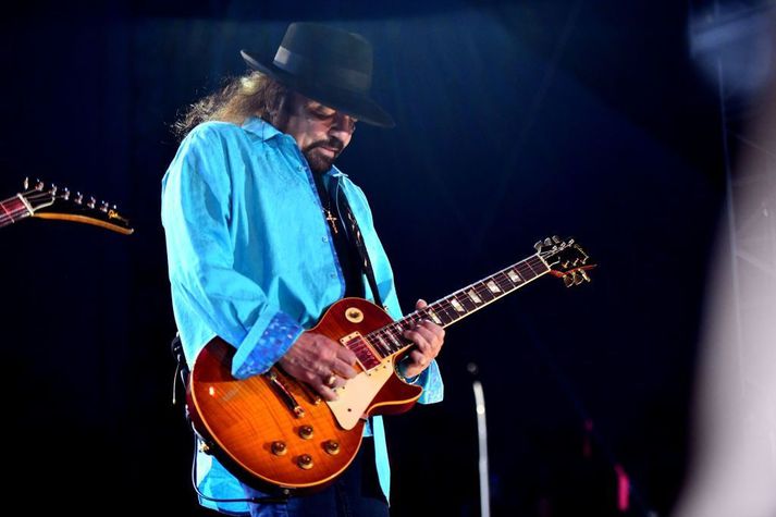 Gary Rossington á tónleikum Lynyrd Skynyrd árið 2019.