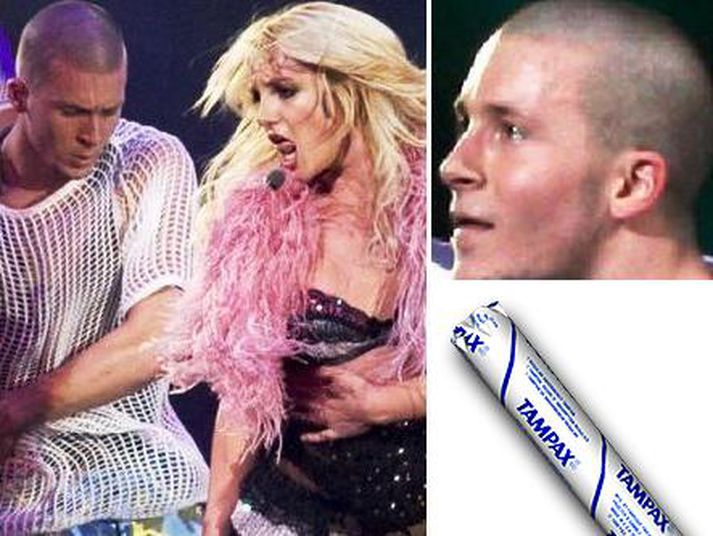 Britney Spears og Chase Benz.