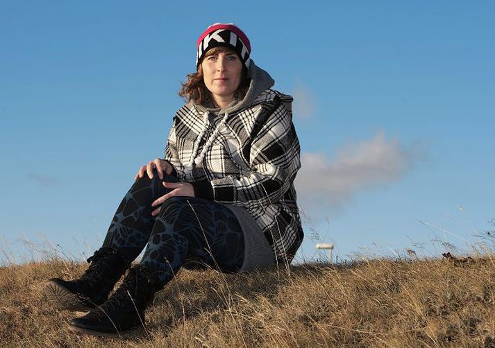 Linda Sumarliðadóttir, formaður Brettafélags Íslands, skipuleggur tíu ára afmælið. fréttablaðið/vilhelm