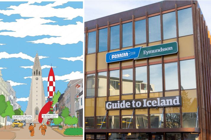 Penninn þurfti að greiða hundruði þúsunda fyrir að selja myndirnar af Tinna á Íslandi.