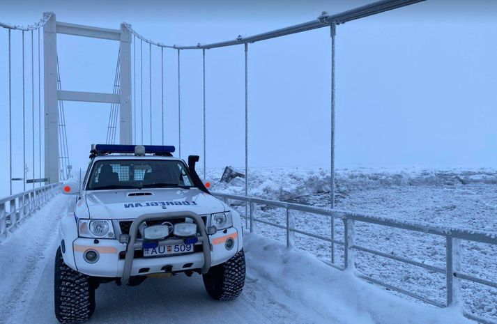 Verkstjóri Vegagerðarinnar óttast að stíflur hafi myndast á fleiri stöðum í Jökulsá.