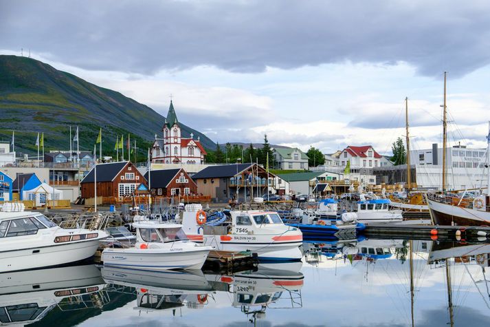 Á Húsavík verður líklega mjög gott veður næsta sunnudag.
