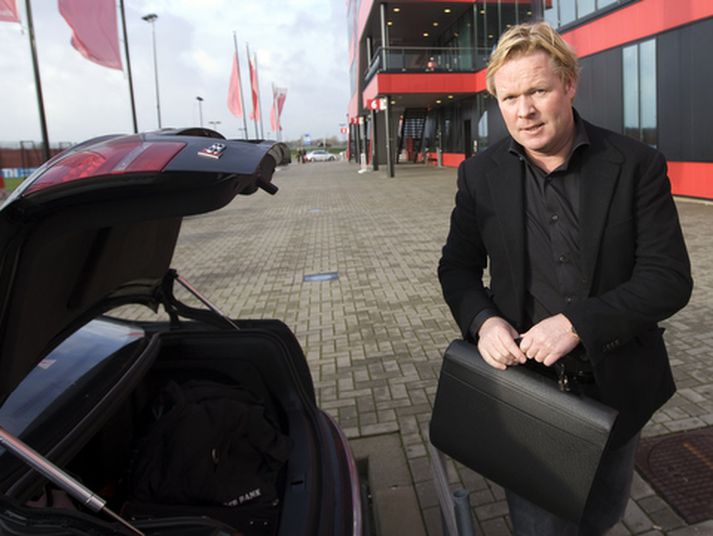Ronald Koeman verður væntanlega ekki atvinnulaus lengi.