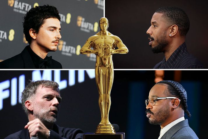 Mesta spennan vegna Óskarsverðlaunanna um helgina snýr að því hvort One Battle After Another eða Sinners verði sigursælli. Sömuleiðis þykir barátta Chalamet og Jordan um besta aðalleikarann ansi spennandi. Jessie Buckley er á móti talin gulltryggð sem besta leikkona í aðalhlutverki.