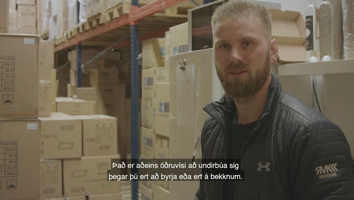 Vignir mætir í vinnuna hvort sem hann spilar fótbolta um kvöldið eða ekki