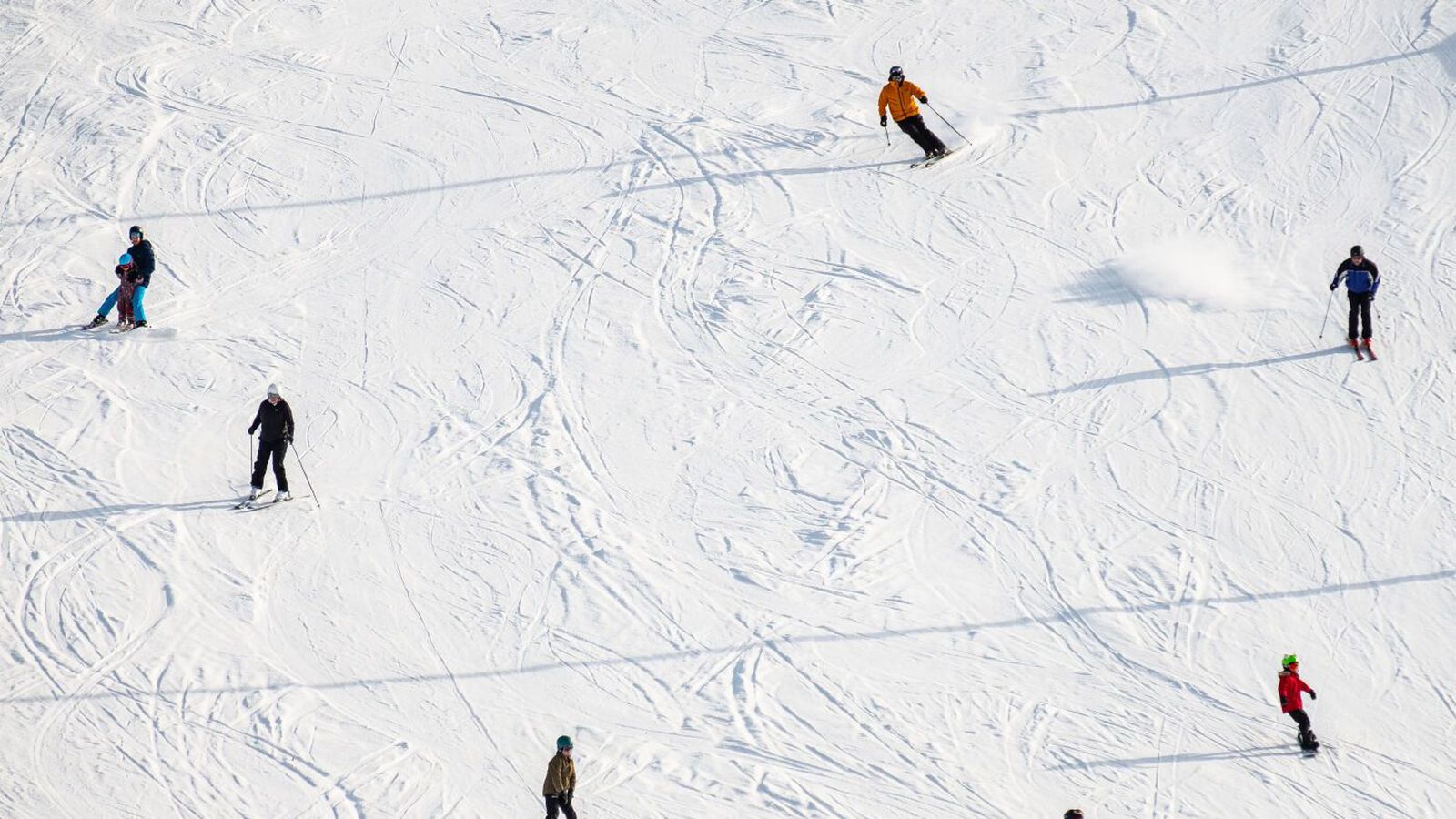 Ballið byrjað í Blá­fjöllum
