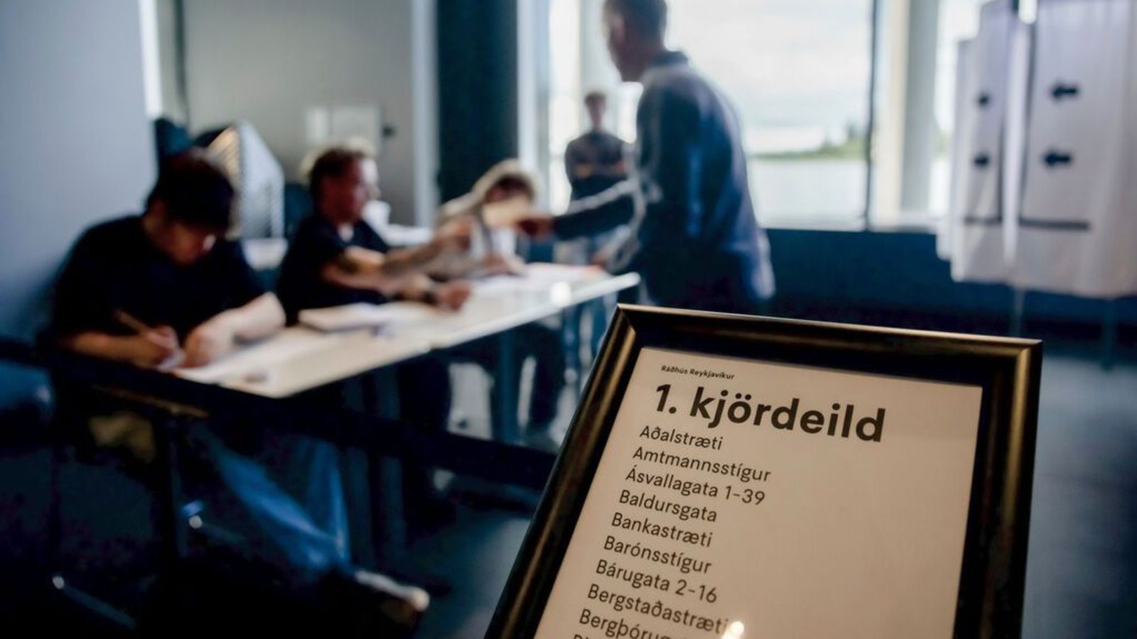 Mesta kjör­sókn í sögu lýð­veldisins