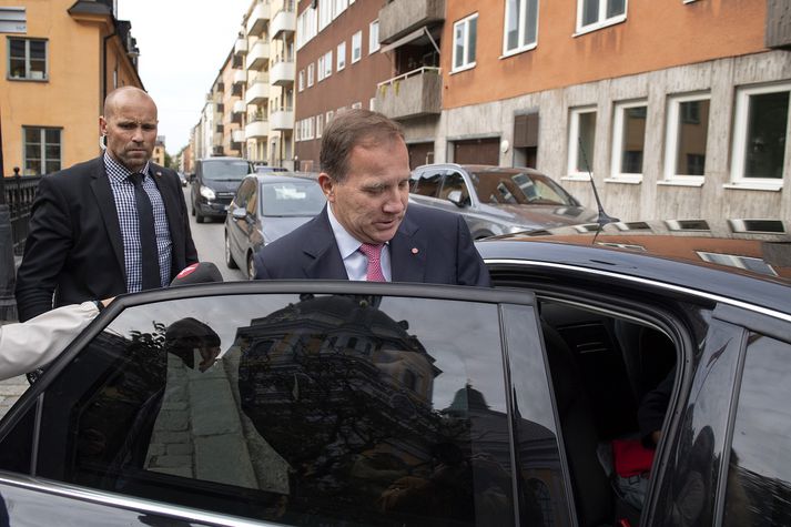 Stefan Löfven tók við embætti forsætisráðherra Svíþjóðar árið 2014.