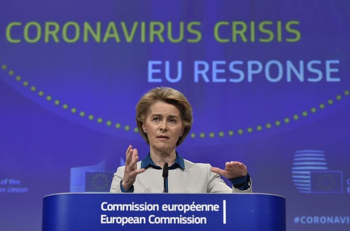 Ursula von der Leyen, forseti framkvæmdastjórnar ESB.