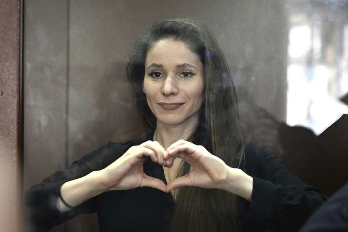 Antónína Favorskaja hlaut tæplega sex ára fangelsisdóm.