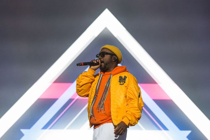 Tónlistarmaðurinn will.i.am. mun spila á Secret Solstice í kvöld ásamt hljómsveit sinni Black Eyed Peas.