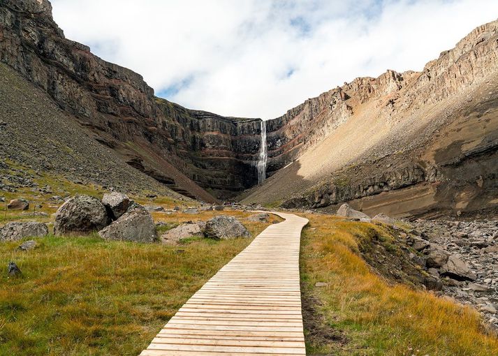 Hengifoss í Fljótsdalshreppi.