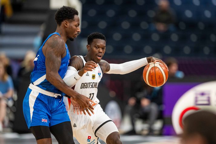 Dennis Schröder var öflugur í kvöld.