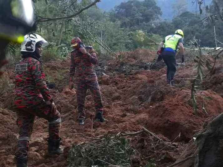 Tjaldsvæðið er í grennd við stórborgina Kuala Lumpur.