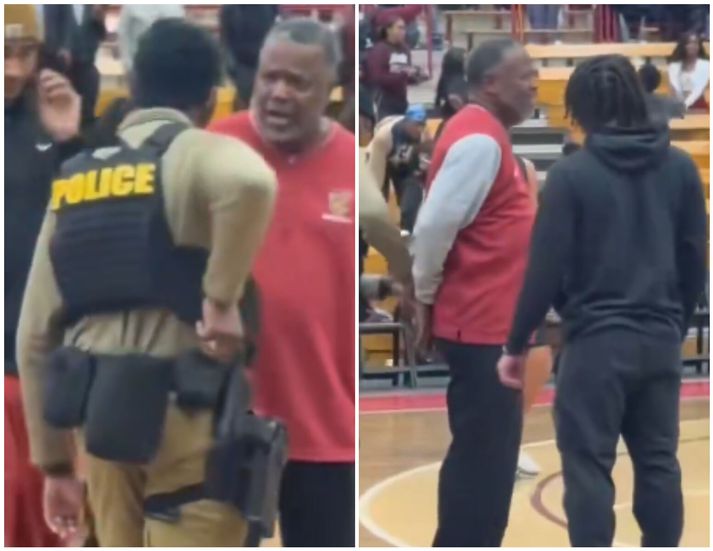 Myndband af handtöku Benjy Taylor fór á flug á samfélagsmiðlum.