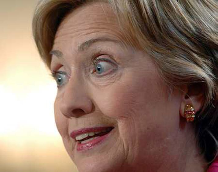 Hillary getur verið ógnvekjandi.