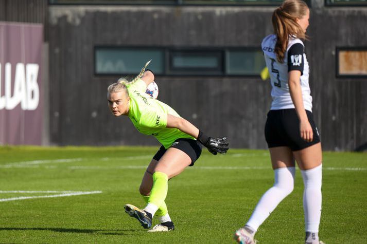Aldís Guðlaugsdóttir gæti orðið ein af bestu markvörðum deildarinnar í sumar.