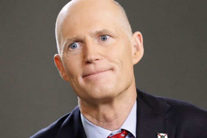 Rick Scott ríkisstjóri í Flórída.