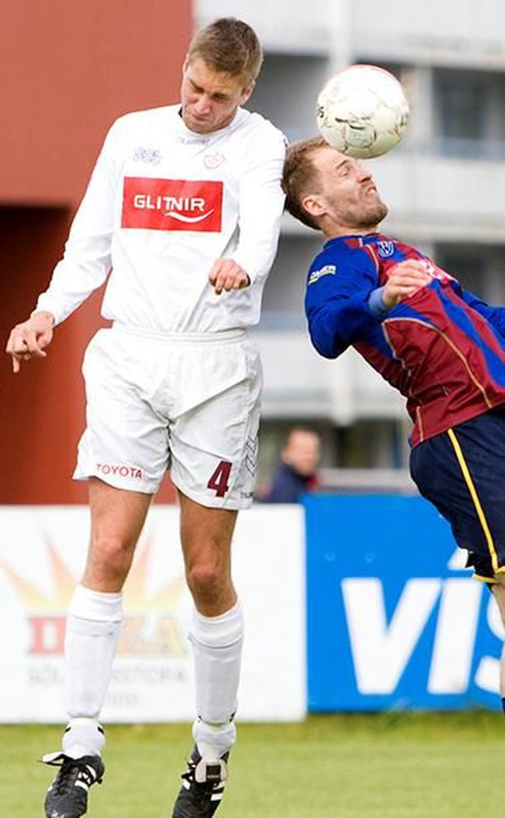 Agnar Bragi í leik í 1. deildinni í fyrra. Mynd/Matthías Ægisson