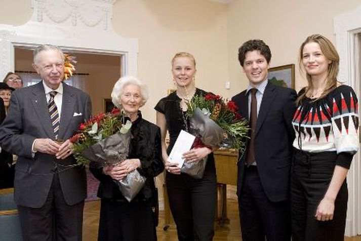 Valgarð Briem, Benta Jónsdóttir Briem, Ragna Ingólfsdóttir Dagur B. Eggertsson borgarstjóri og eiginkona hans Arna Einarsdóttir.