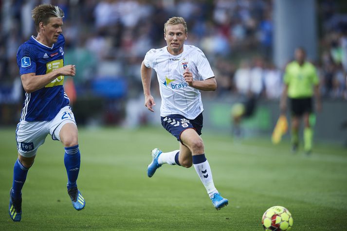 Jón Dagur skoraði mark AGF gegn Lyngby.