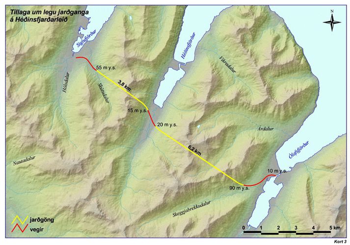 Héðinsfjarðargöng. Lagt er til að reglur og aðferðir verði þróaðar „sem stuðla að hagkvæmari og árangursríkari samgönguframkvæmdum en verið hafa,“ eins og það er orðað.