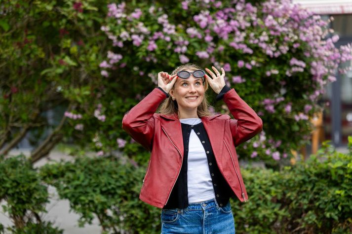Alexandra Sif Tryggvadóttir ræddi við blaðamann um uppeldið í Los Angeles, starfið hjá Spotify og lífið í New York borg.