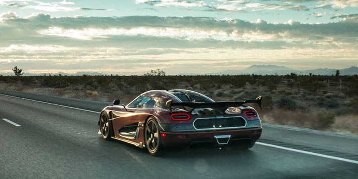 Koenigsegg Agera RS er fremur sprettharður bíll.