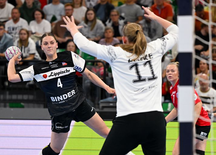 Andrea var mögnuð í dag.
