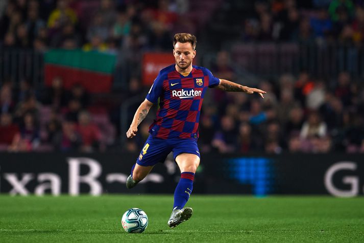 Rakitic hefur fjórum sinnum orðið spænskur meistari með Barcelona.