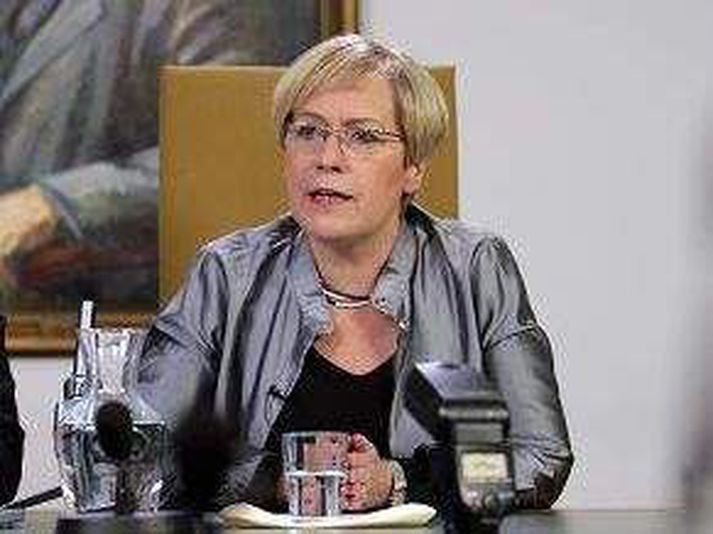 Ingibjörg Sólrún Gísladóttir utanríkisráðherra.