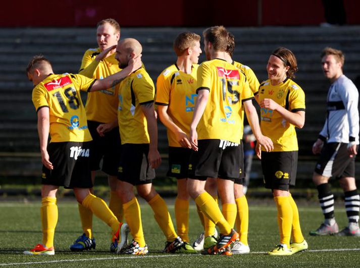 Skagamenn stöldruðu stutt við í 1. deildinni.