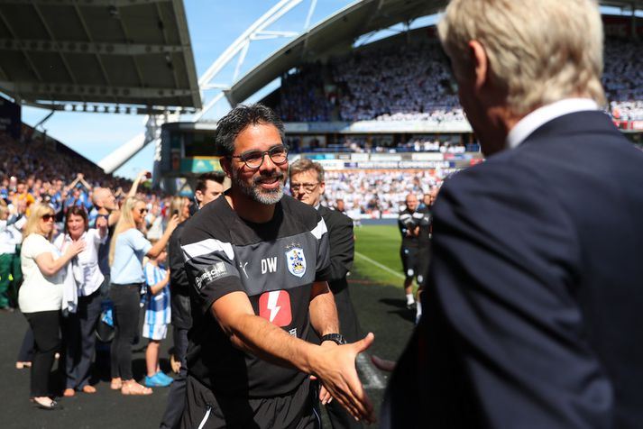 David Wagner var síðasti stjórinn sem mætti Arsene Wenger í stjóratíð Frakkans hjá Arsenal.